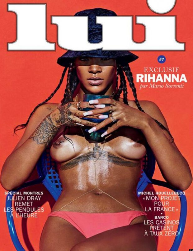 Rihanna Se Desnuda Para La Revista Francesa Lui Fotos