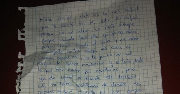 Carta de despedida de una chica ludópata - miBrujula.com