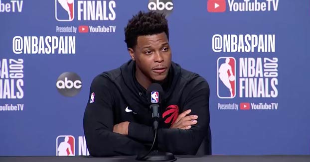 La brillante respuesta de Kyle Lowry cuando le preguntan si siente presión