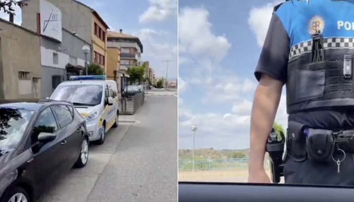 Huesca: Un conductor coloca su coche delante de un radar móvil y obliga a irse a los agentes