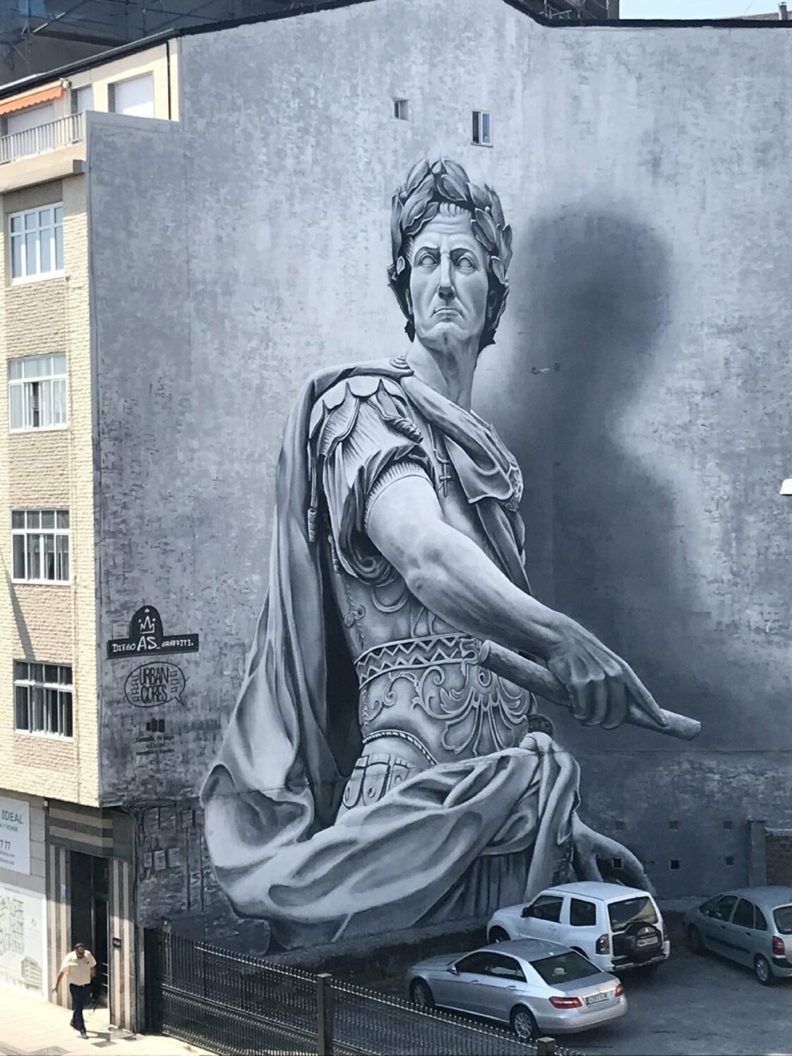 Lugo El Julio César de Diego As escogido el mejor graffiti del mundo en agosto miBrujula com